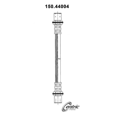 Centric Parts Brake Hose, 150.44004 150.44004